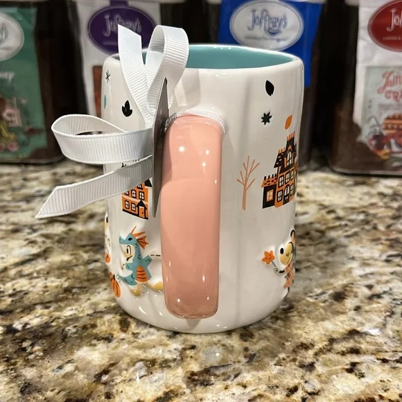 Rae Dunn Trick or Treat Disney Not So Scary Mug New Mickey Minnie Donald Daisy - Picture 2 of 7